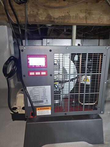 SaniDry Sedona Dehumidifier Installation - Raleigh, NC