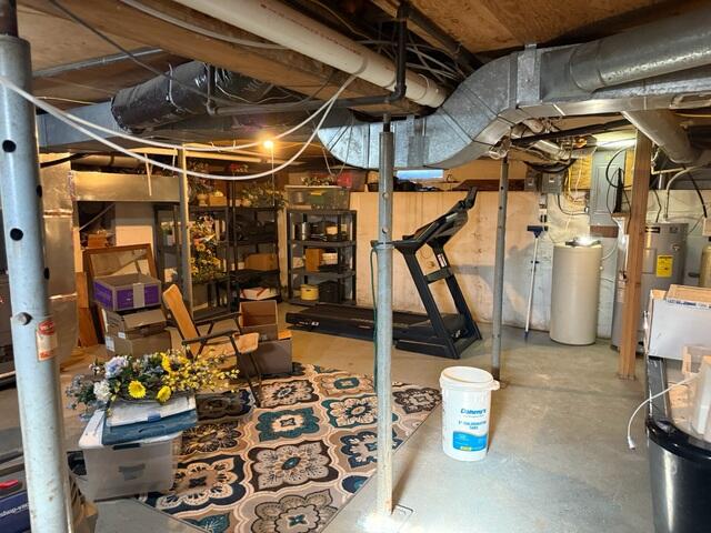 Before Basement Waterproofing