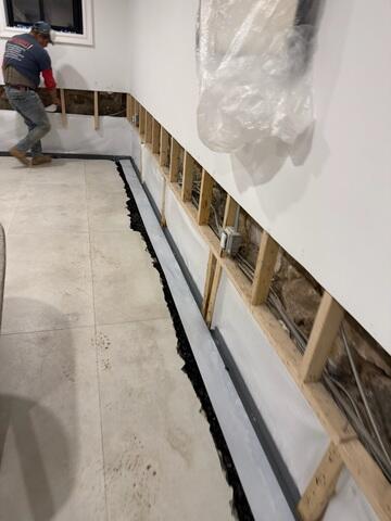 French Drain Installation