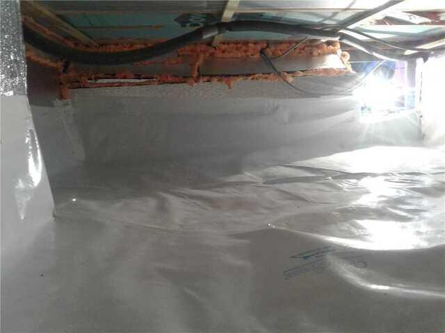 Dry And Protected Crawl Space