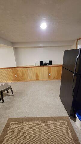 Wet Finished Basement Walls