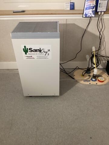 Basement Dehumidifier