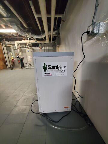 SaniDry Dehumidifier
