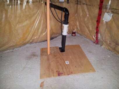 Existing Sump Pump with no lid
