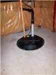 Sump Pump with Radon Sealed Lid