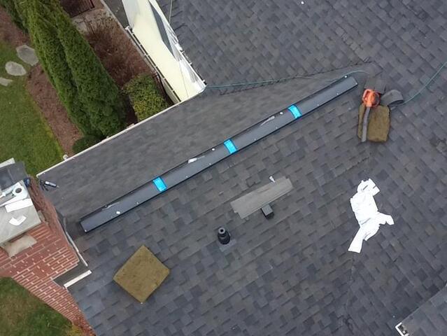 Ridge Vents Are Installed