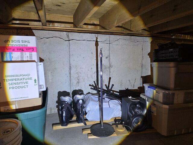 Foundation Wall Crack