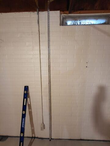 Before Installation: Existing Basement Window