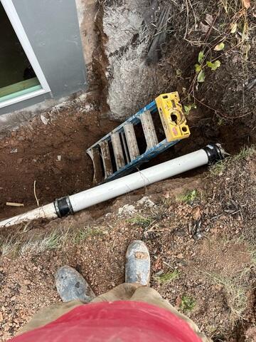 Excavation for Egress Window