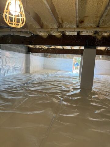 Full Moisture Barrier Installation