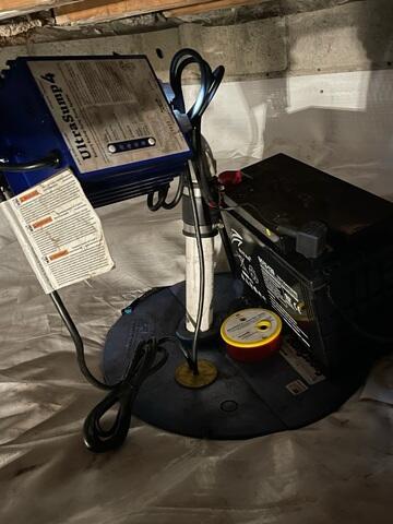 Crawl Space Sump Pump