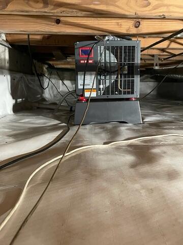 Crawl Space Dehumidifier