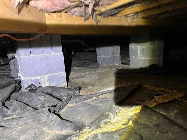 Original State of the Crawl Space