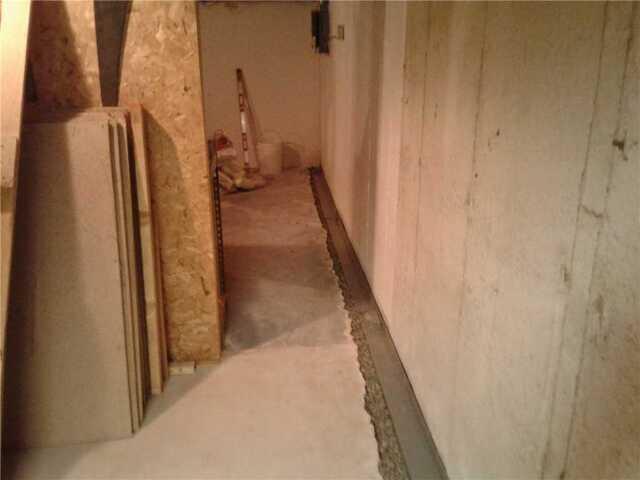 During WaterGuard Installation