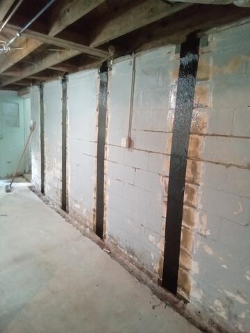 CarbonArmor Reinforcement to Stabilize Foundation Walls