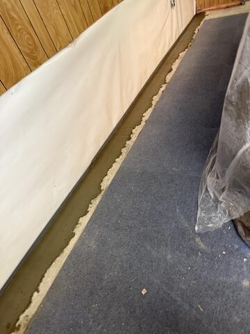 Perimeter Drainage Line