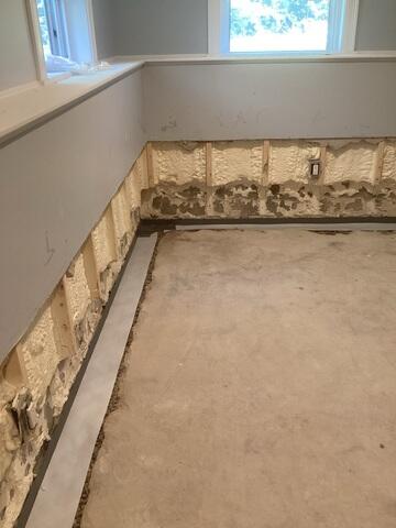Basement Drainage System