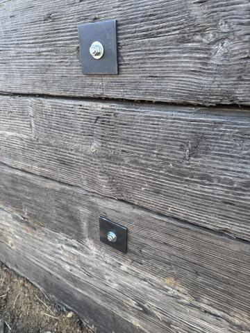 Close-Up of Anchor Connection Hardware