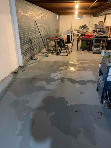 Water On Basement Floor