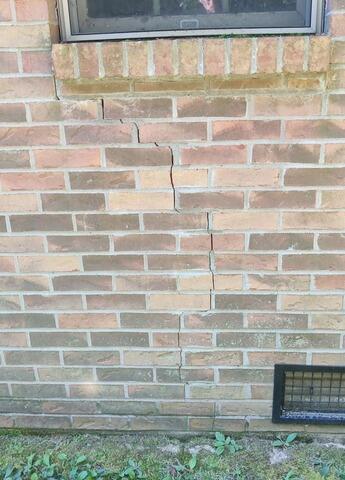 More Exterior Cracks