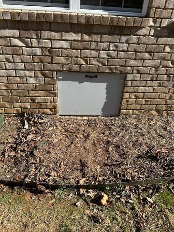 New Crawl Space Door