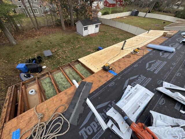 Bad Plywood Is Removed & New Plywood Is Installed