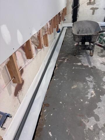 Waterproofing System Installation