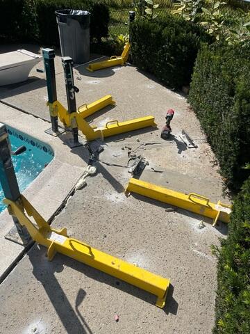 Pool Deck Stabilization