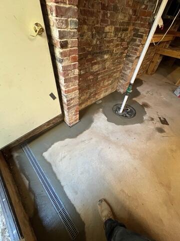 Drainage Systems Concreted into Foundation