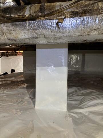 Piers Wrapped with CleanSpace