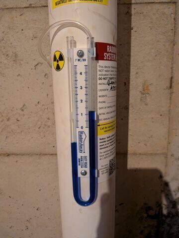 radon mitigation system in Athens