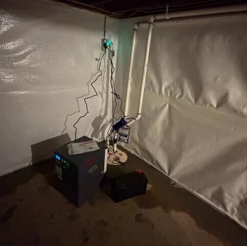 SaniDry Sedona Dehumidifier & TripleSafe Sump Pump