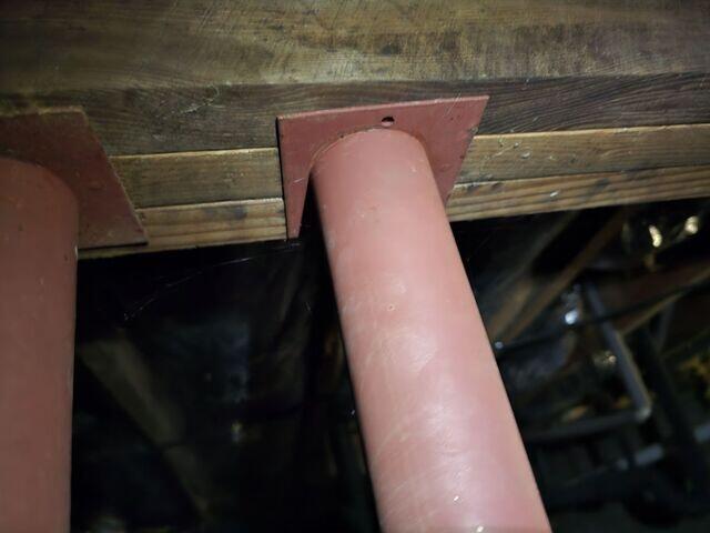 Weakened Support Beams