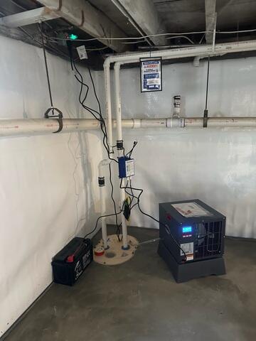 New TripleSafe Sump Pump & SaniDry Sedona