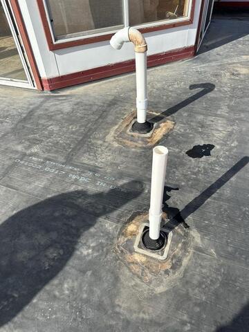 Inspecting old Flat Roof