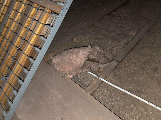Under Insulated Attic Space