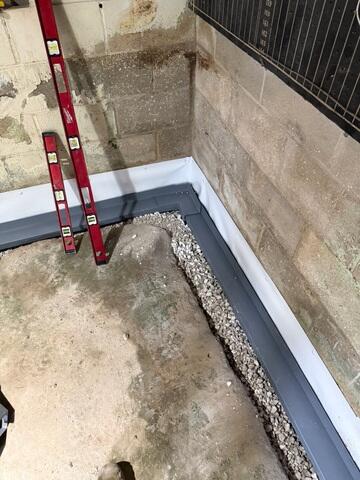 Interior Perimeter Drainage System Installation - Jacksonville, FL