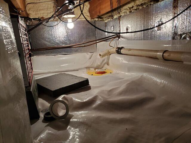 SmartDrain Installation in Progress