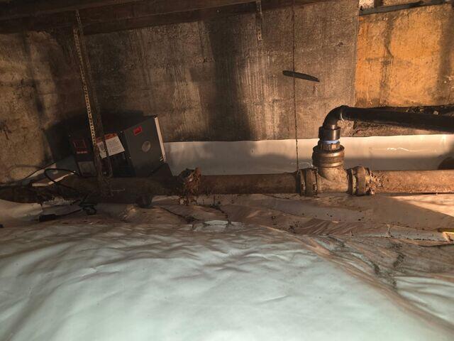 After Installation - SaniDry Sedona, CleanSpace