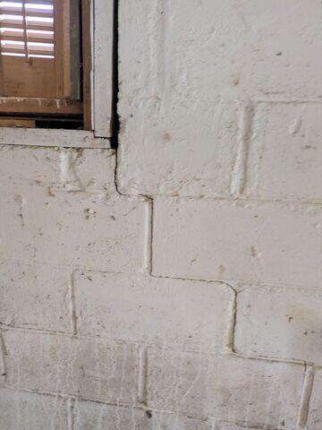 More Stair Step Cracks