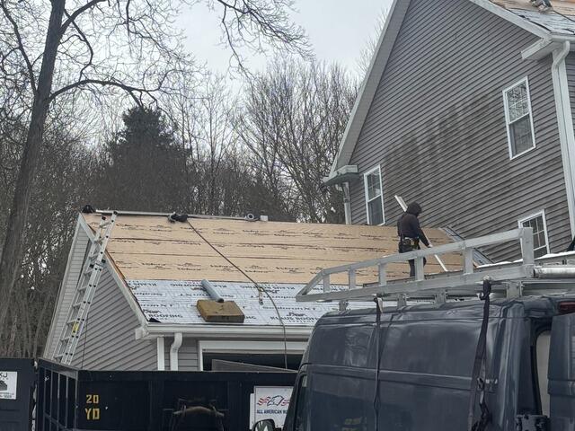 Underlayment Is Installed