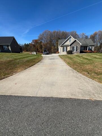 Driveway before