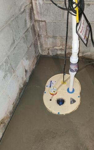 After: SuperSump® Installation