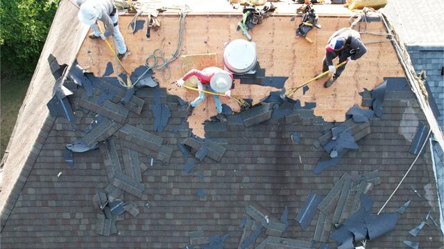 The Decking Is Exposed