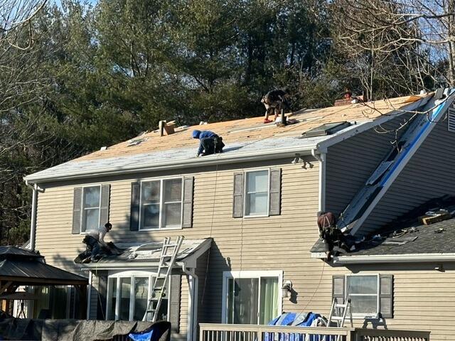 Underlayment Is Installed