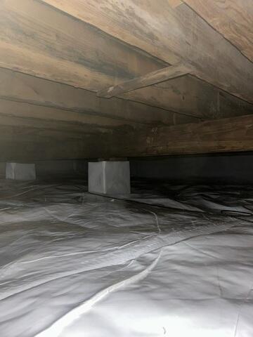 Piers Wrapped with CleanSpace