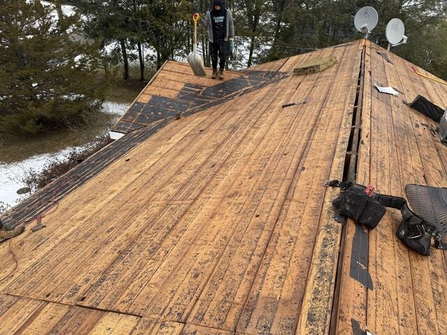 Decking Is Inspected