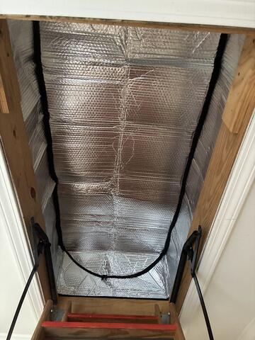 Attic Door Insulation Cover