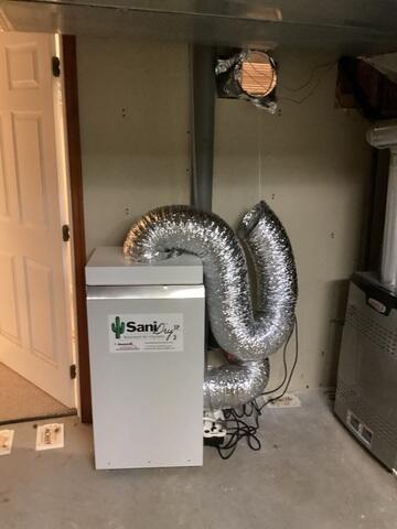SaniDry Dehumidifier