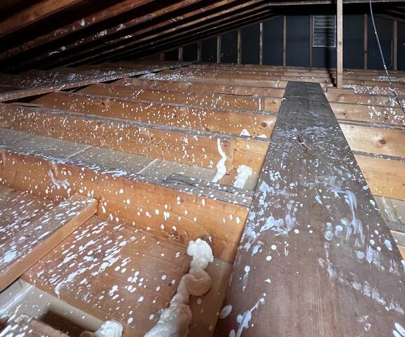 Attic Air Sealing
